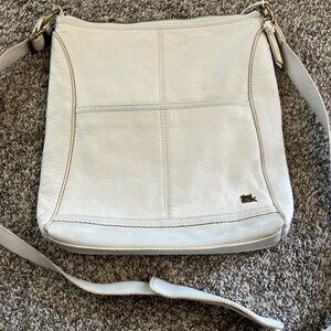 The Sak Iris cream Leather Cross Body Shoulder Bag Women’s Purse